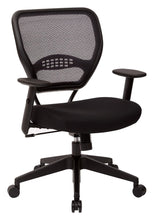 Load image into Gallery viewer, PittsburghOfficeChair.com - Office Star - Space Seating 5500 Back Managers Chair with Black Mesh Fabric Seat by Office Star - Office Chair - New & Used Office Furniture. Local built in Pittsburgh. Office chairs, desks, tables and workstations.