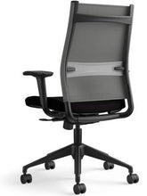 Load image into Gallery viewer, sitonit office chairs - Wit ergonomic task chair - gray mesh black frame back view - computer chair for home office chicagoland - chicagoofficechair.com