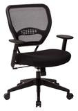 Load image into Gallery viewer, PittsburghOfficeChair.com - Office Star - Space Seating 5500 Back Managers Chair with Black Mesh Fabric Seat by Office Star - Office Chair - New &amp; Used Office Furniture. Local built in Pittsburgh. Office chairs, desks, tables and workstations.