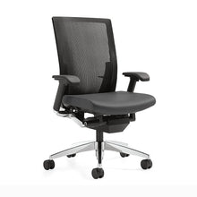 Load image into Gallery viewer, Global total office - G20 mesh chair - ergonomic task seating - polished aluminum details - designer elements - professional grade office furniture - chicagoofficechair.com - naperville home office - barrington work from home - chicagoland - home office - schaumburg
